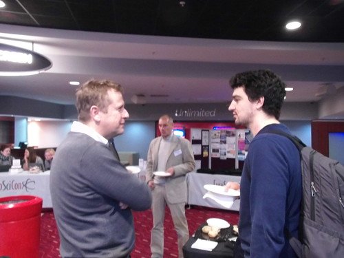 			Euroscicon posted a photo:	Mr Julian Baker and Mr Xavier Gasparutto
