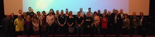 			Euroscicon posted a photo:	Speakers and Delegates at the event