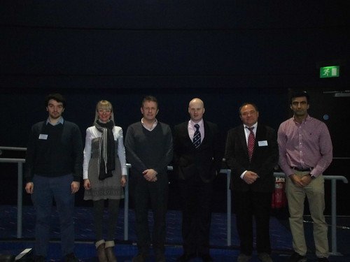			Euroscicon posted a photo:	Speakers Day 3 (From L-R) Xavier Gasparutto, Nikolina Lesic, Julian Baker,Greg Robertson (Chair), Blaine Hoshizaki, Amit Chawla